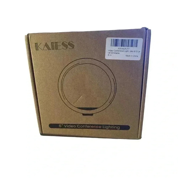 KAIESS 6" VIDEO CONFERENCE LIGHTING - Picture 1 of 3